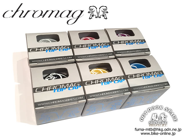 CHROMAG クロマグ [ STEM top cap ステムキャップ ] 8色展開